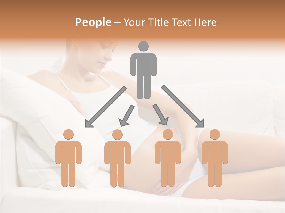 Beauty Body Couch PowerPoint Template