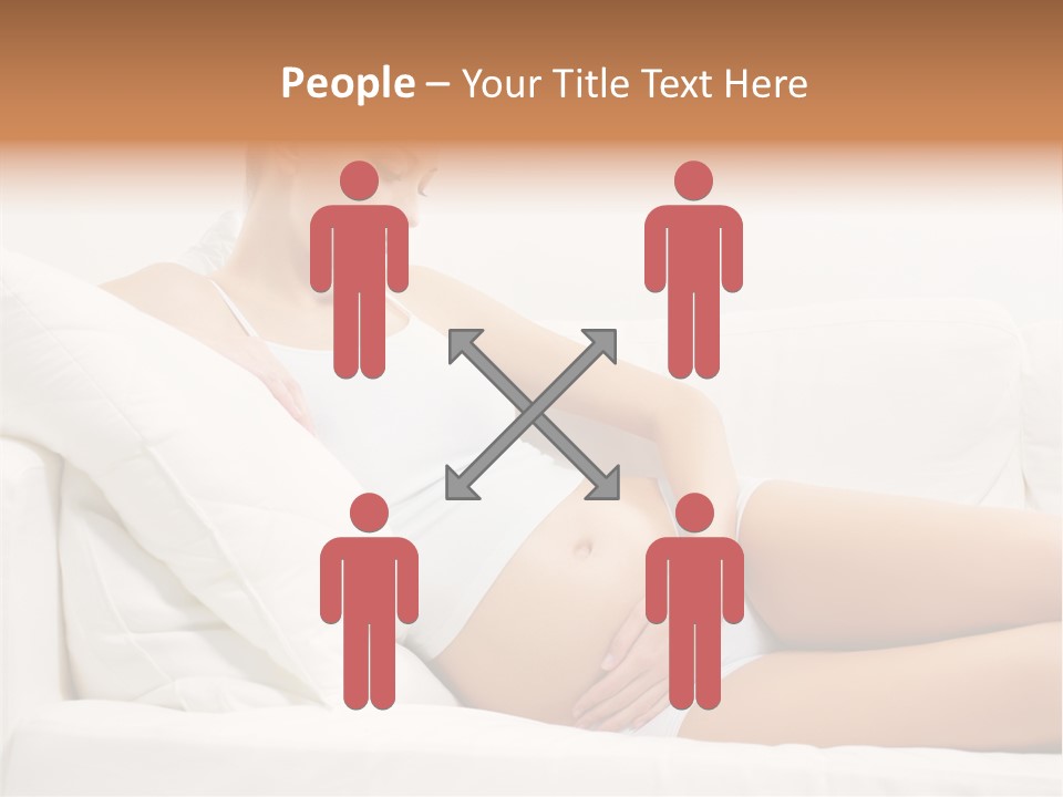 Beauty Body Couch PowerPoint Template