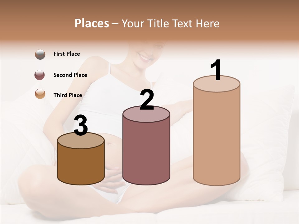 Expectant Fun Beauty PowerPoint Template