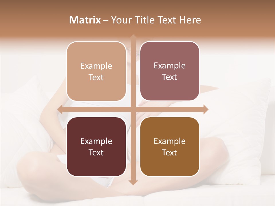 Expectant Fun Beauty PowerPoint Template