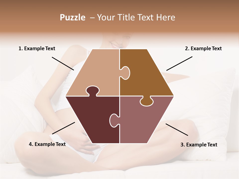 Expectant Fun Beauty PowerPoint Template