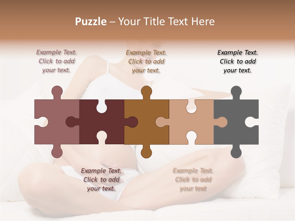 Expectant Fun Beauty PowerPoint Template