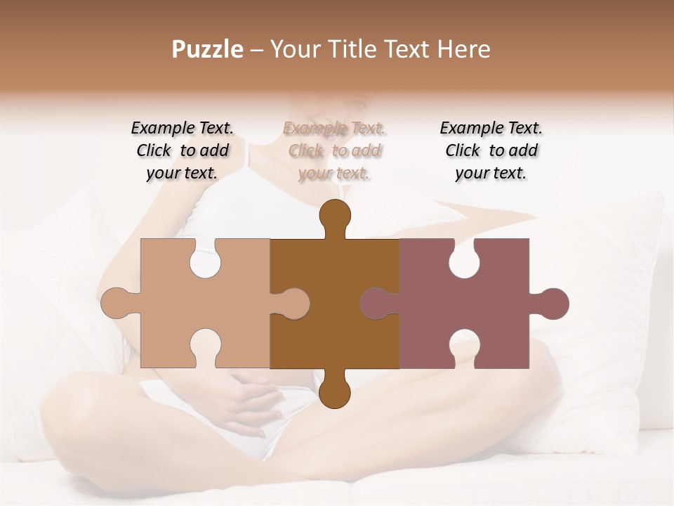 Expectant Fun Beauty PowerPoint Template