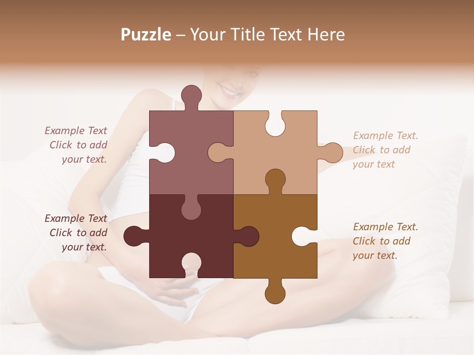 Expectant Fun Beauty PowerPoint Template