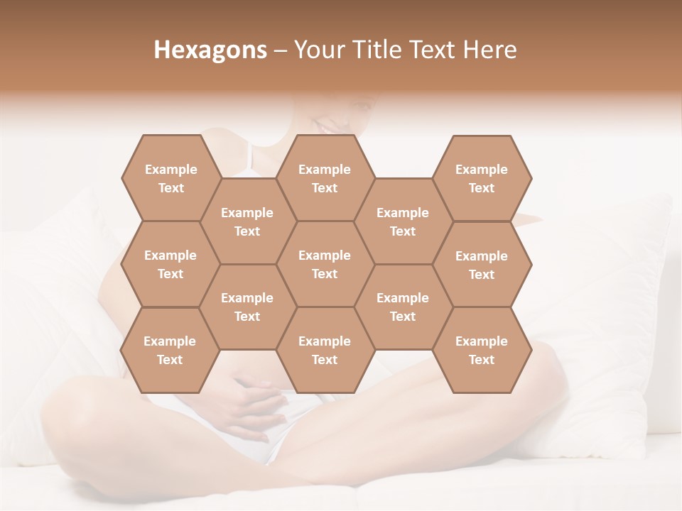 Expectant Fun Beauty PowerPoint Template