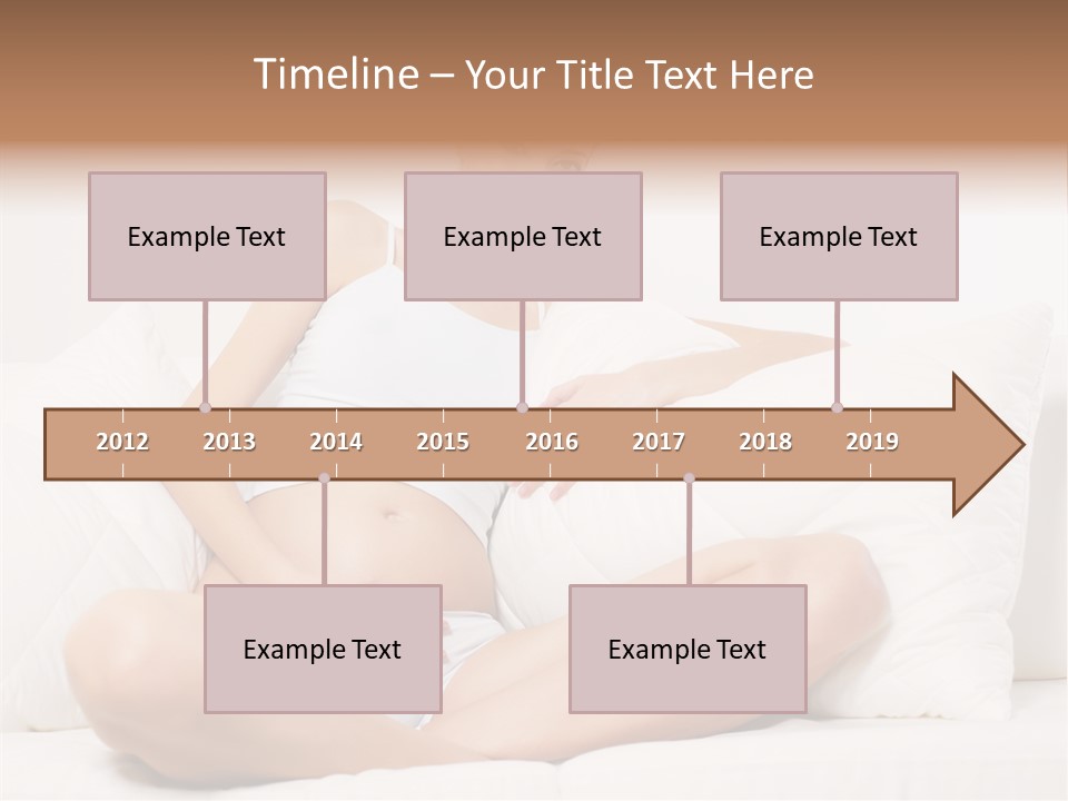 Expectant Fun Beauty PowerPoint Template