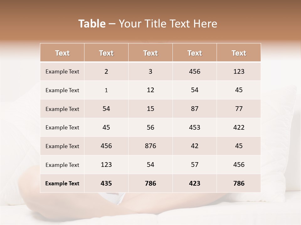 Expectant Fun Beauty PowerPoint Template