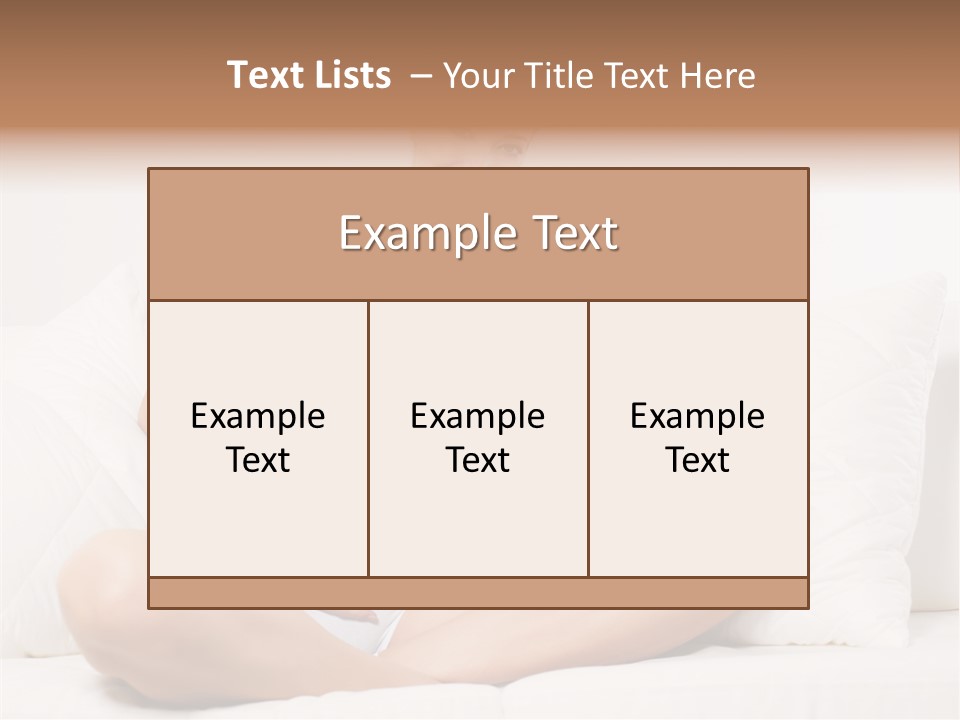 Expectant Fun Beauty PowerPoint Template