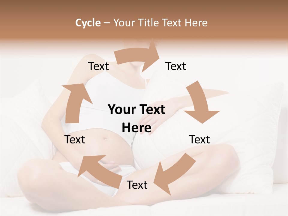 Expectant Fun Beauty PowerPoint Template