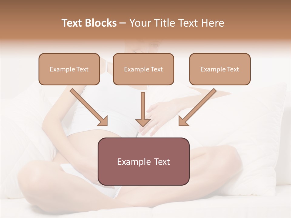 Expectant Fun Beauty PowerPoint Template