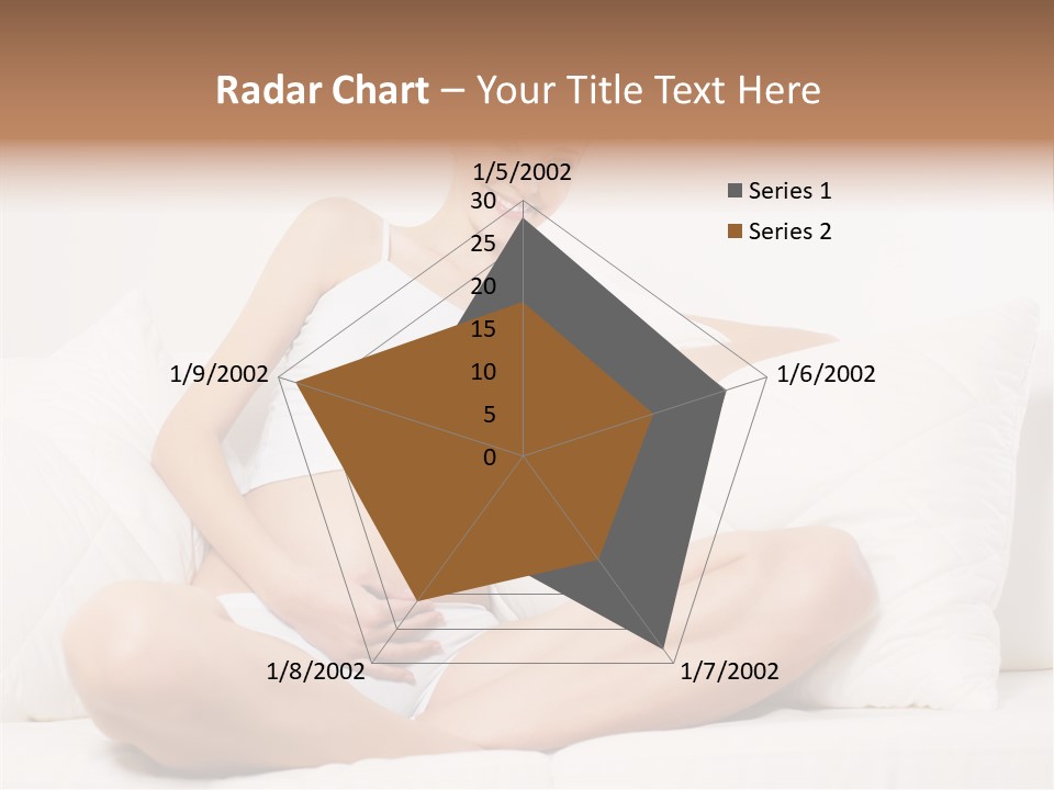 Expectant Fun Beauty PowerPoint Template