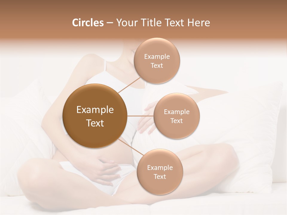 Expectant Fun Beauty PowerPoint Template