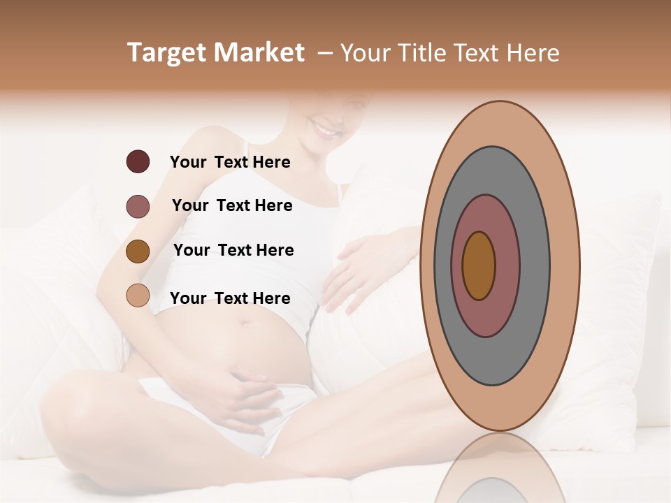 Expectant Fun Beauty PowerPoint Template