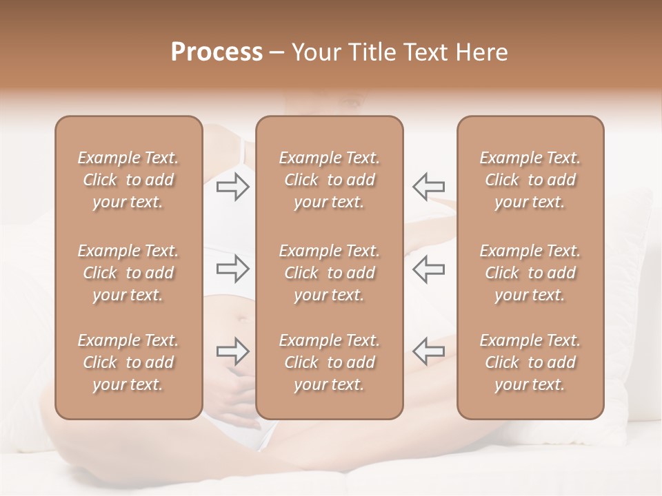 Expectant Fun Beauty PowerPoint Template
