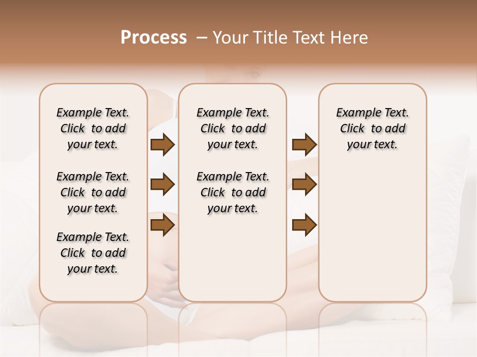 Expectant Fun Beauty PowerPoint Template