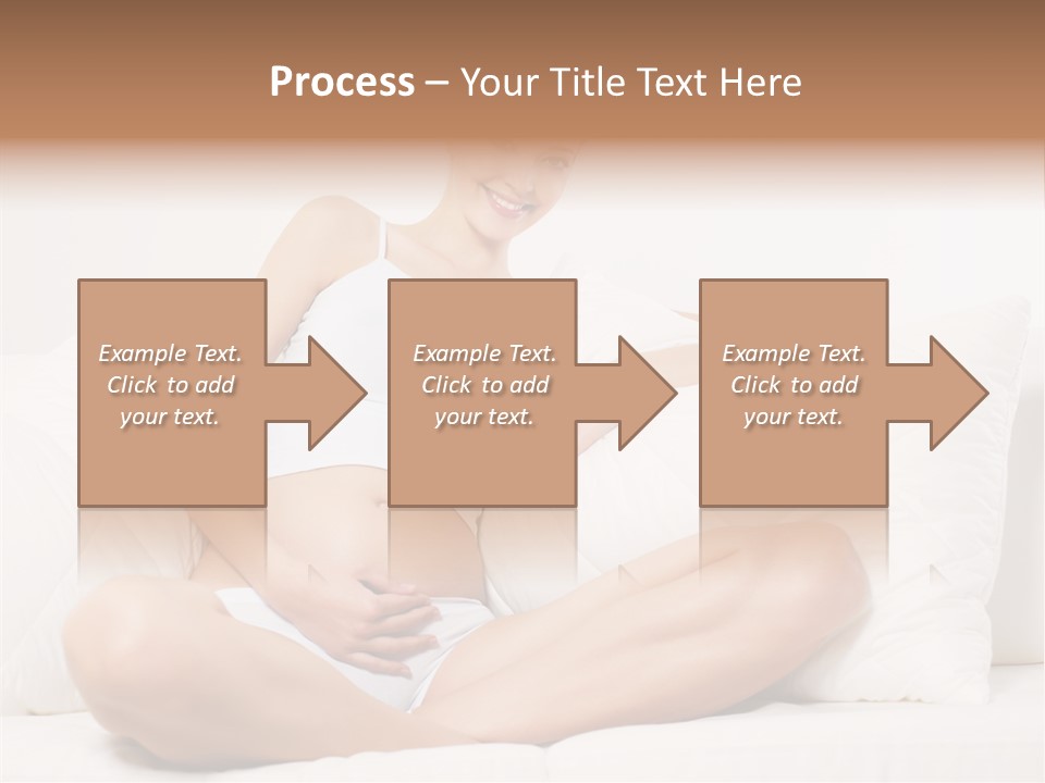 Expectant Fun Beauty PowerPoint Template