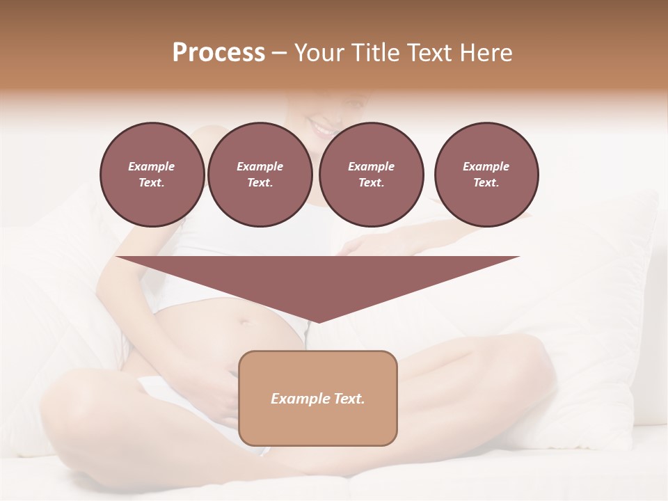 Expectant Fun Beauty PowerPoint Template