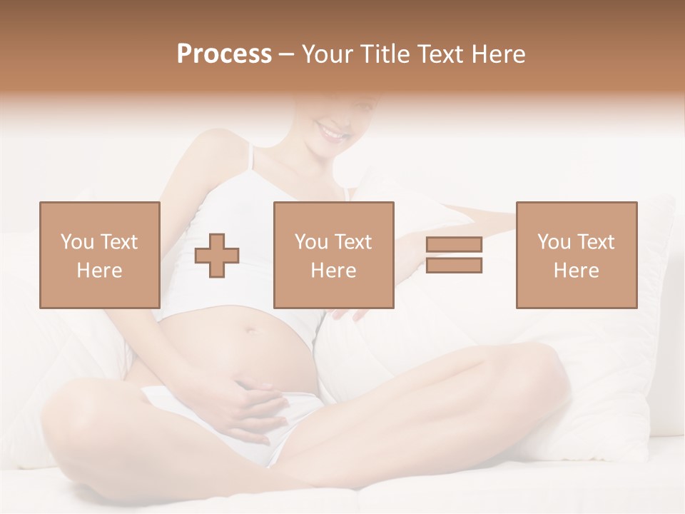 Expectant Fun Beauty PowerPoint Template