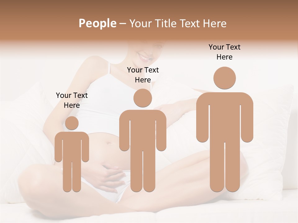 Expectant Fun Beauty PowerPoint Template