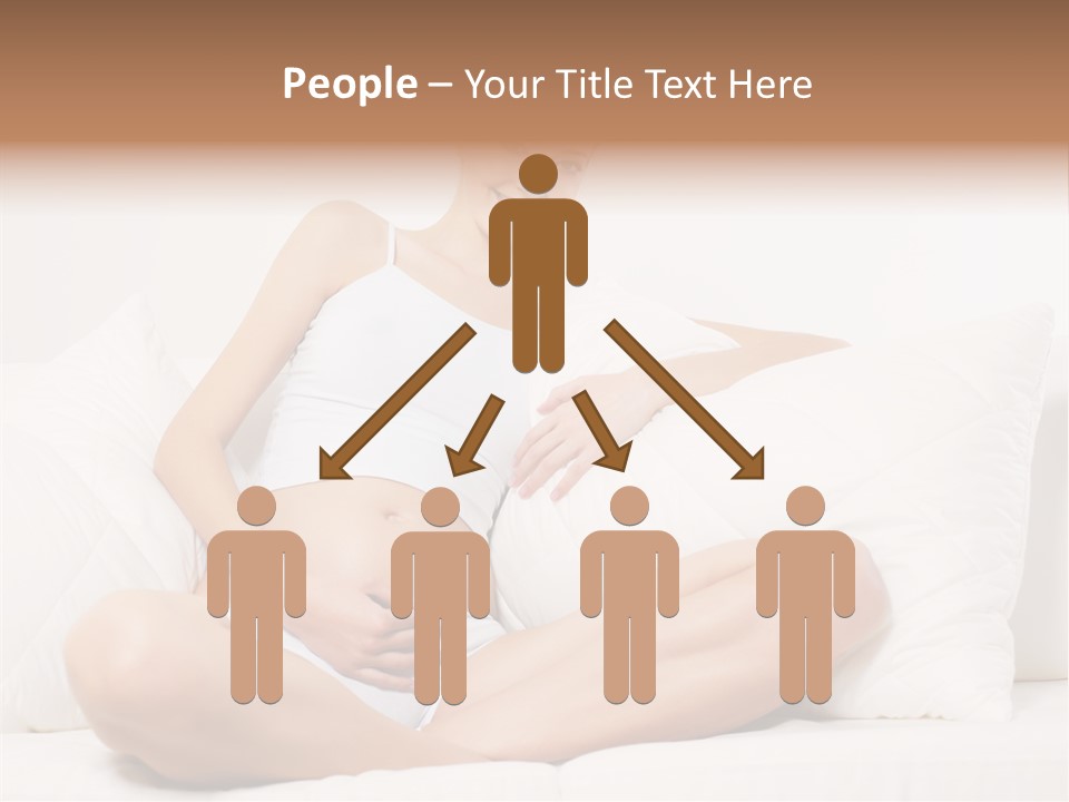 Expectant Fun Beauty PowerPoint Template