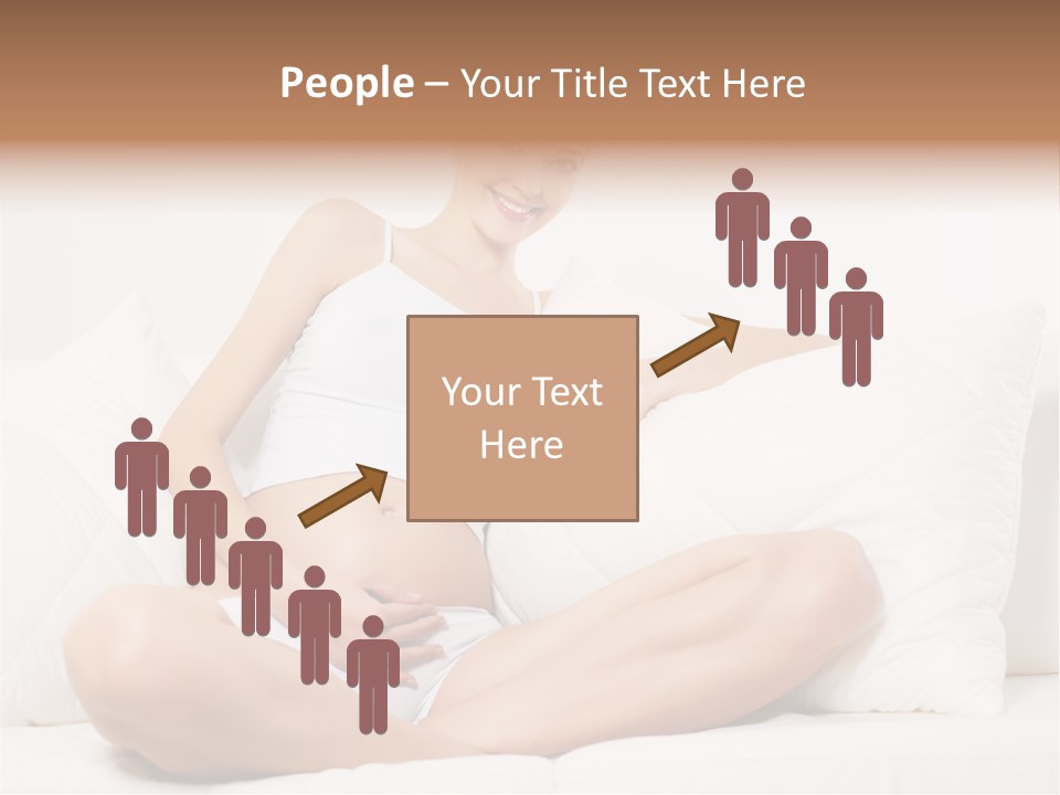 Expectant Fun Beauty PowerPoint Template