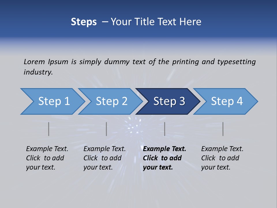 Zoom Illustration Dark PowerPoint Template