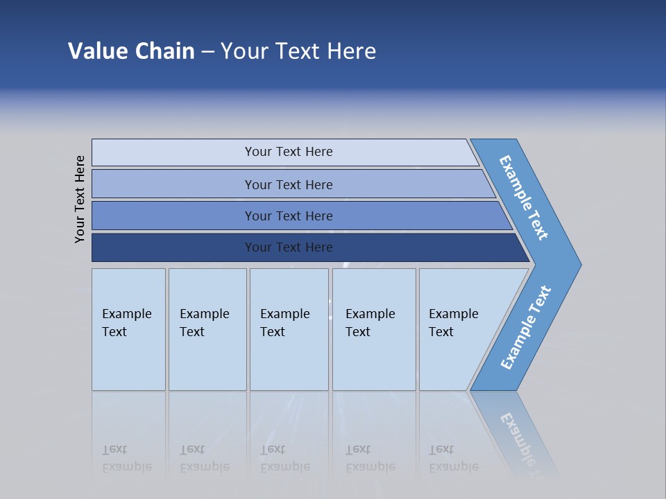 Zoom Illustration Dark PowerPoint Template