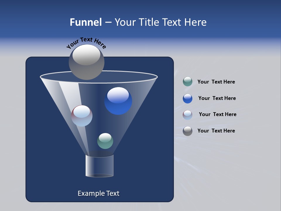 Zoom Illustration Dark PowerPoint Template