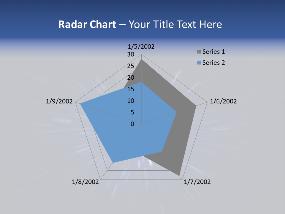 Zoom Illustration Dark PowerPoint Template