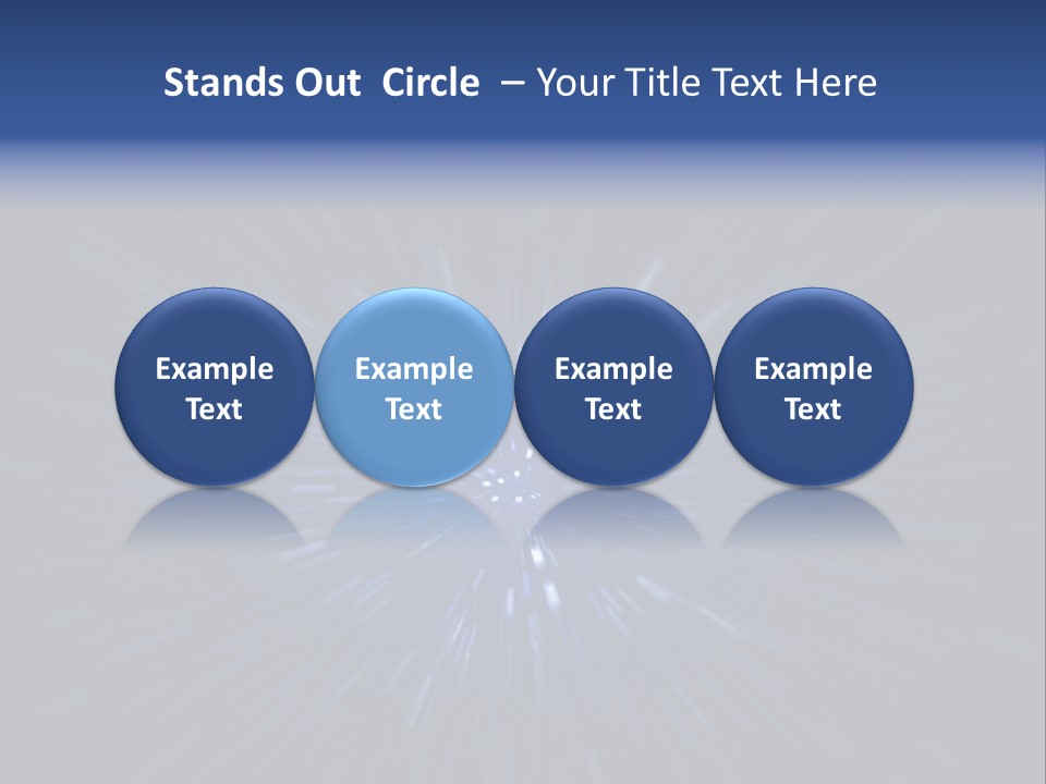 Zoom Illustration Dark PowerPoint Template