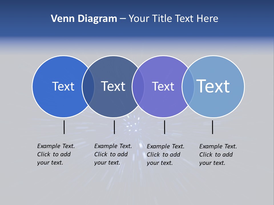 Zoom Illustration Dark PowerPoint Template