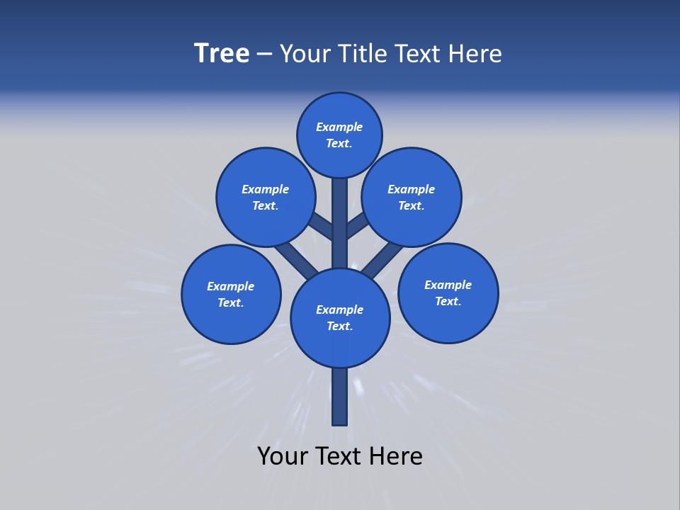 Zoom Illustration Dark PowerPoint Template