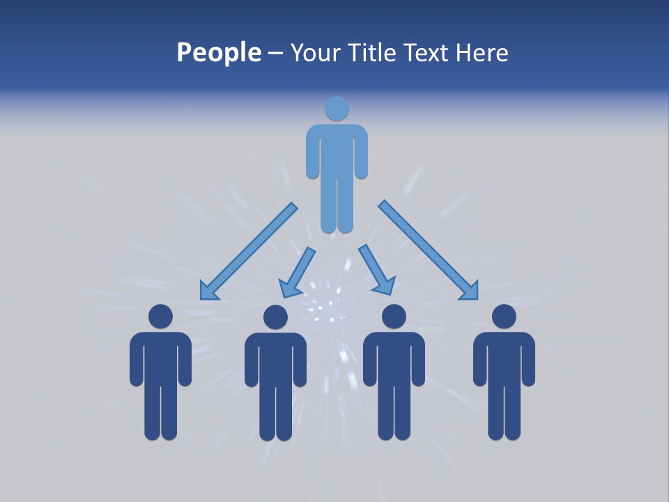 Zoom Illustration Dark PowerPoint Template