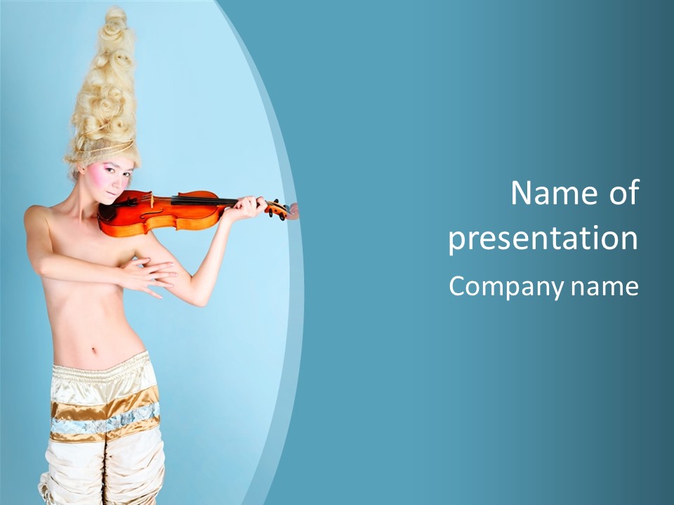 Background Young Vogue PowerPoint Template