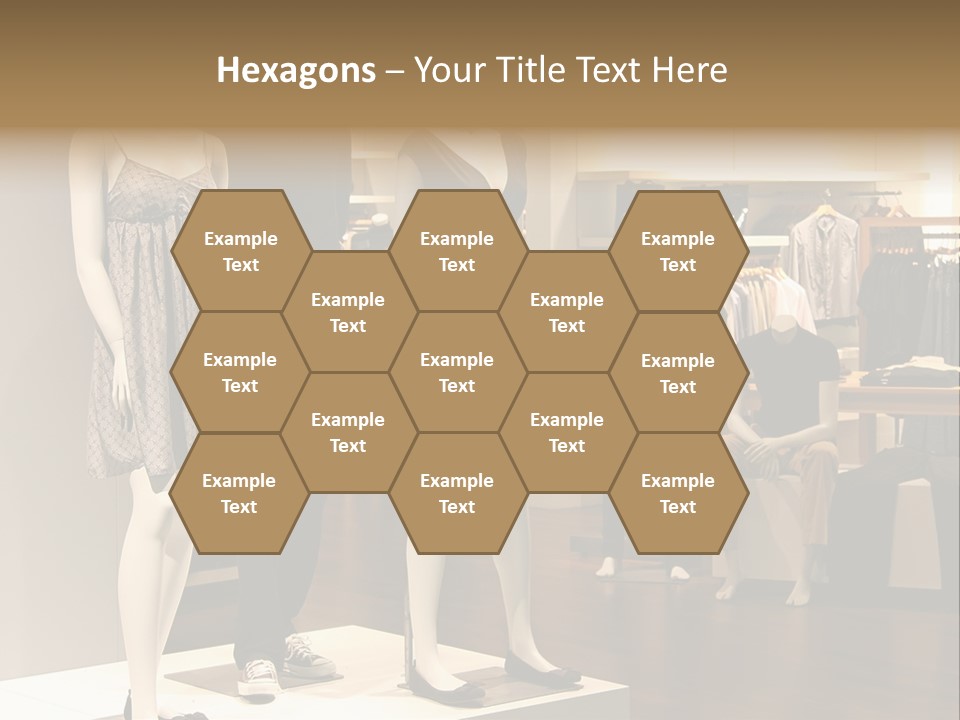 Women Male Fashion PowerPoint Template