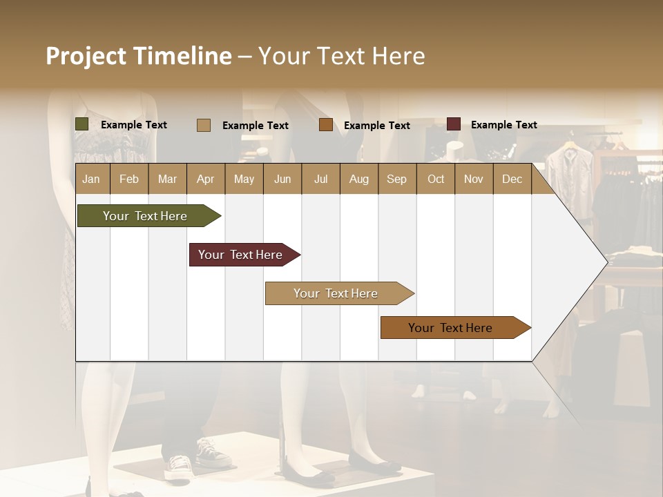 Women Male Fashion PowerPoint Template