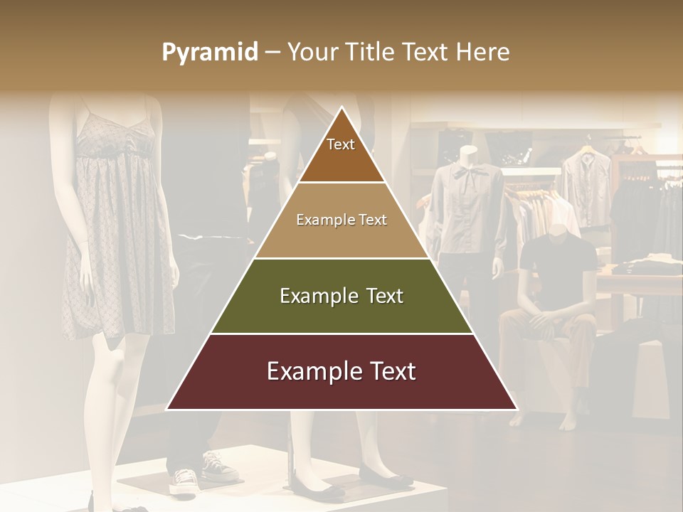 Women Male Fashion PowerPoint Template