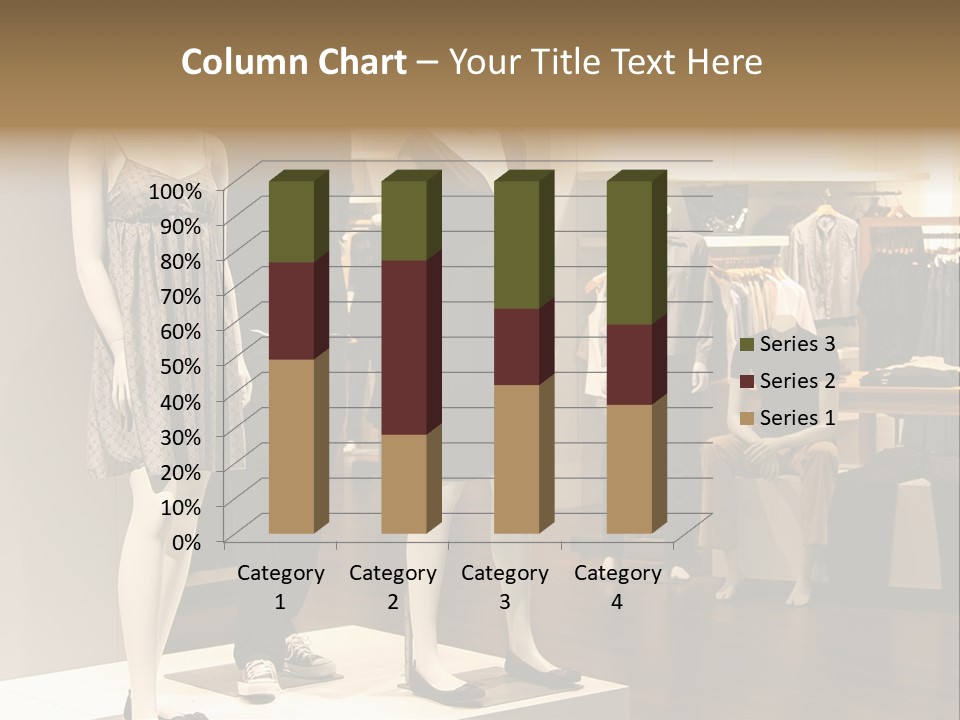 Women Male Fashion PowerPoint Template