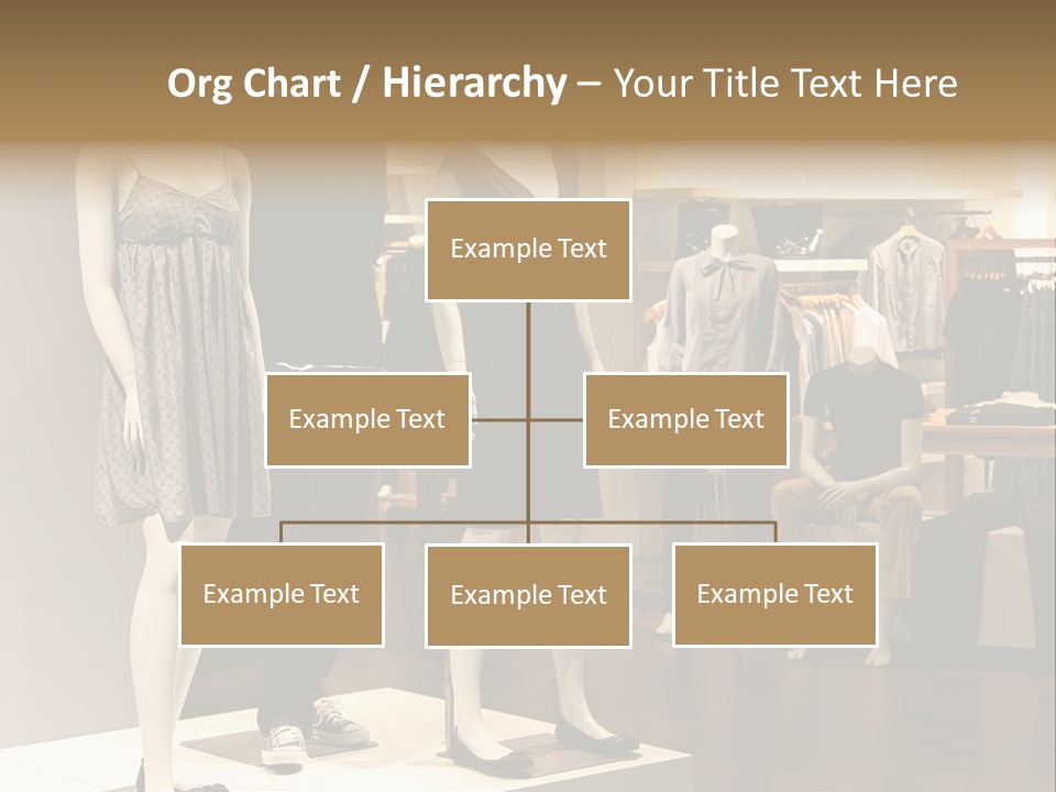 Women Male Fashion PowerPoint Template