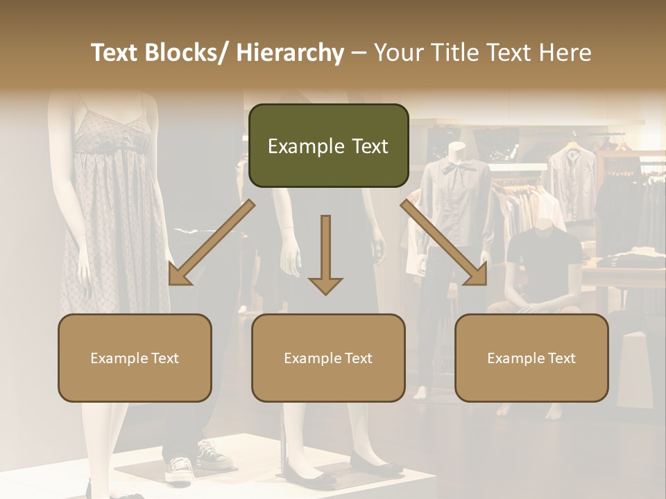 Women Male Fashion PowerPoint Template