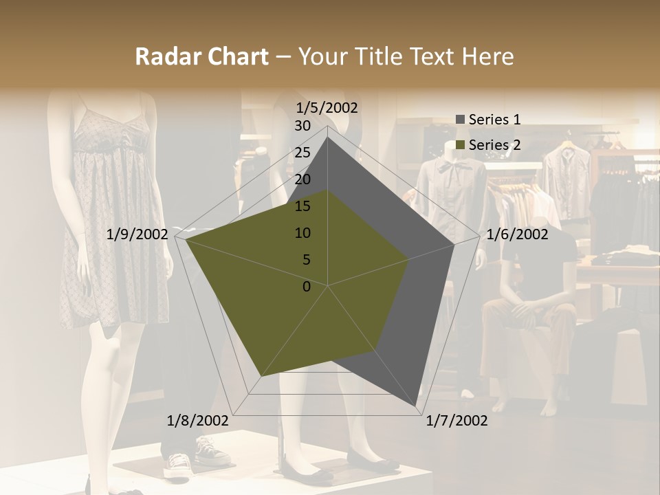 Women Male Fashion PowerPoint Template