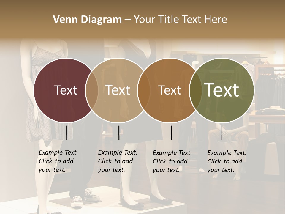 Women Male Fashion PowerPoint Template