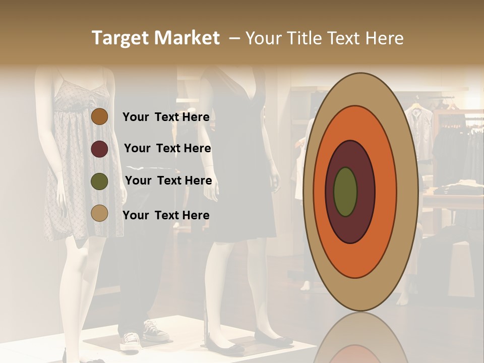 Women Male Fashion PowerPoint Template