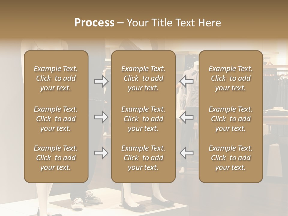 Women Male Fashion PowerPoint Template
