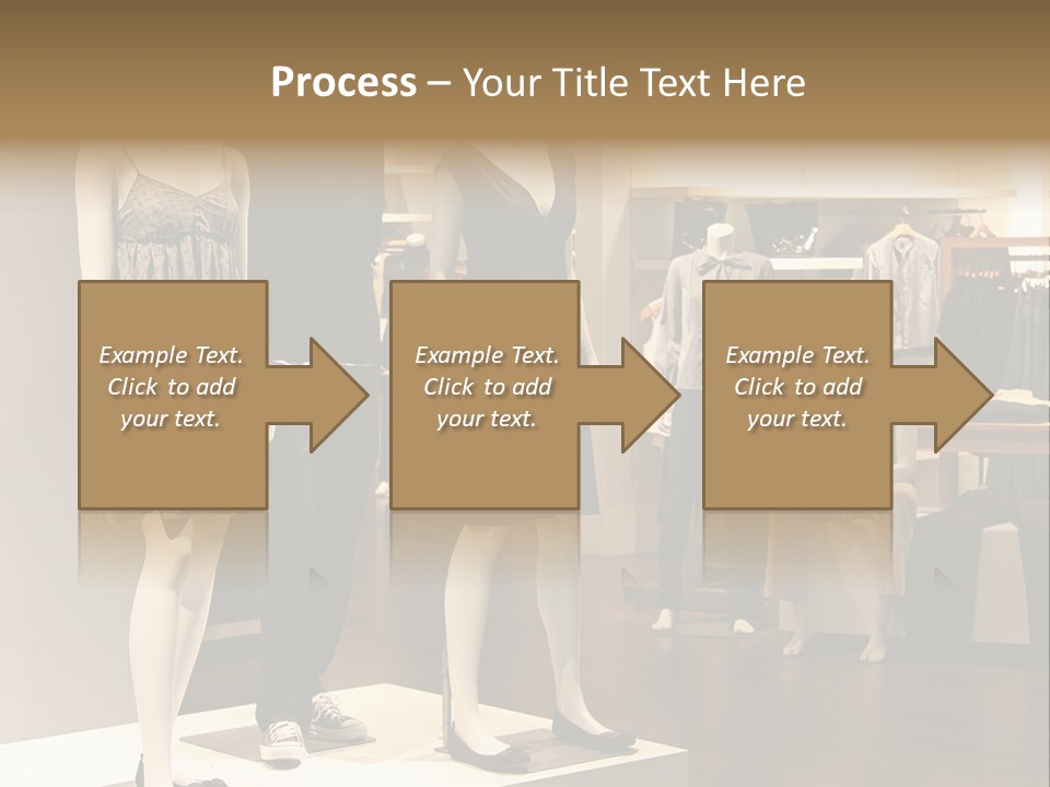 Women Male Fashion PowerPoint Template