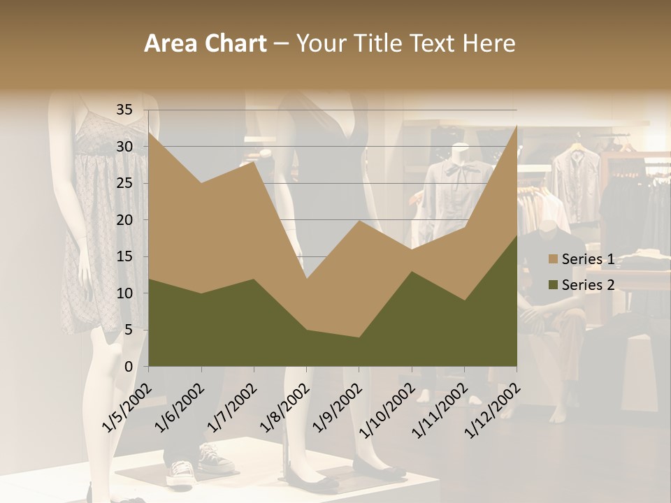 Women Male Fashion PowerPoint Template