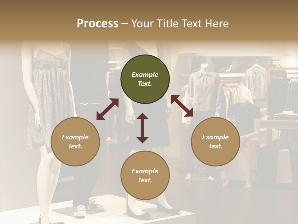 Women Male Fashion PowerPoint Template