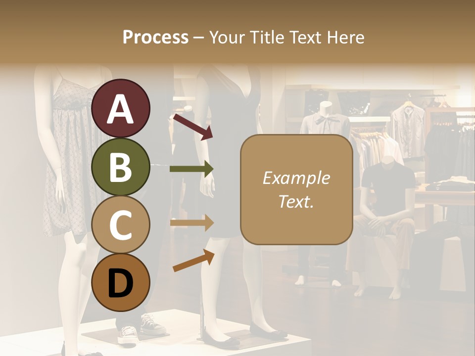 Women Male Fashion PowerPoint Template