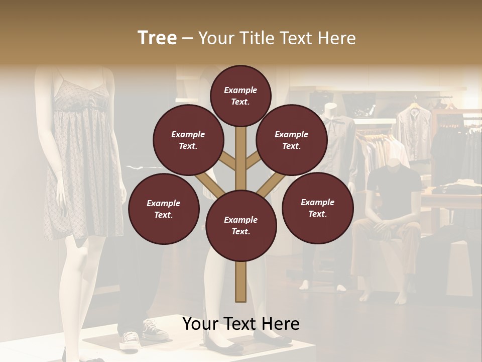 Women Male Fashion PowerPoint Template