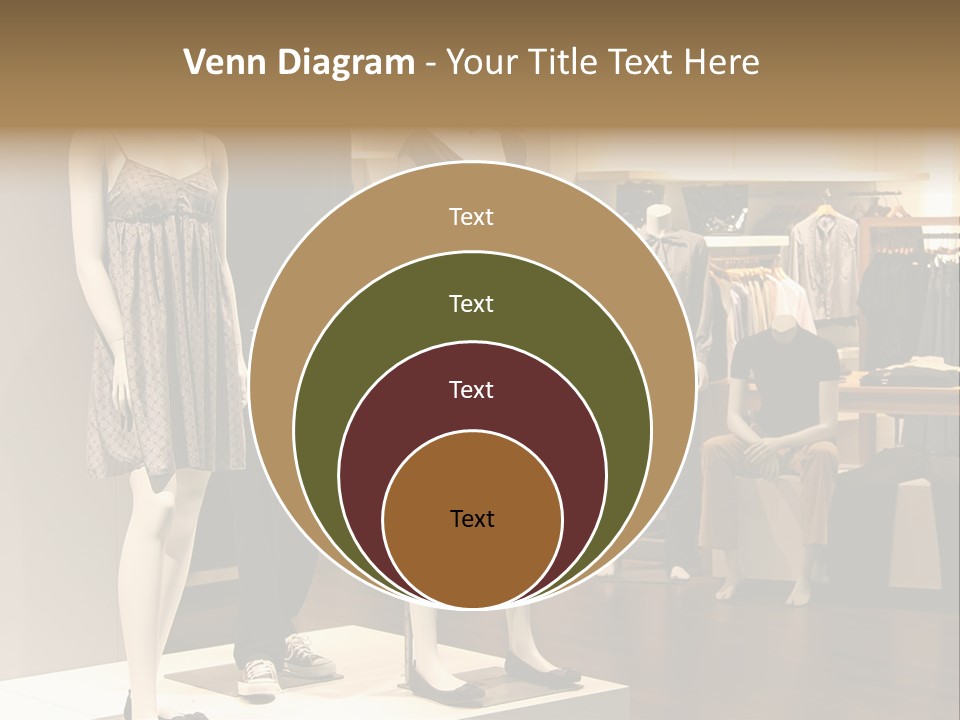 Women Male Fashion PowerPoint Template